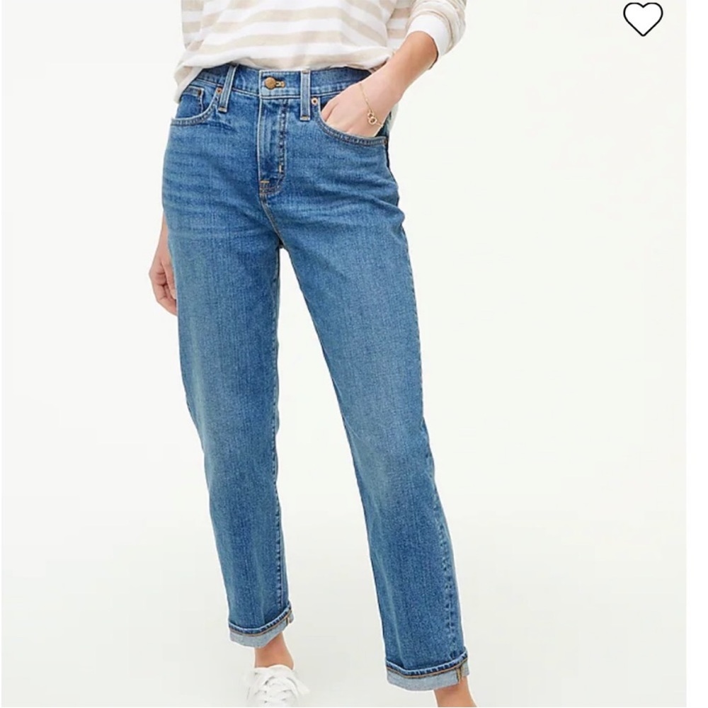 J Crew Relaxed Boyfriend Jeans